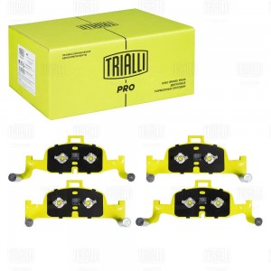 Колодки торм. Audi A4 (B9) (17-) диск. перед. т/с Ate (керам.) (с датч.) (PF 447 PF4474CR TRIALLI