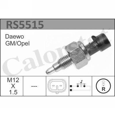 датчик заднего хода!\Daewoo Nexia 1.5 94>/Lanos/Leganza 96>/Lacetti 03> RS5515 VERNET