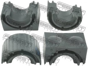 Втулка стабилизатора передняя комплект-4 половинки SKODA OCTAVIA II 2004-2012 VW VWSB-5K1F-KIT FEBEST