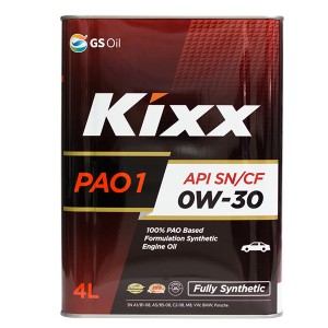 Масло моторное Kixx PAO 1 0w-30 API SР 4л (L202044TE1) L208144TE1 L208144TE1 KIXX