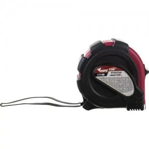 Рулетка 10м 25мм обрезиненный корпус КУРС 17148 KURS