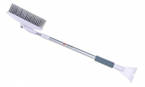 Щетка со скребком телескопическая 86-113см поворотная белая AIRLINE AB-R-06R AIRLINE