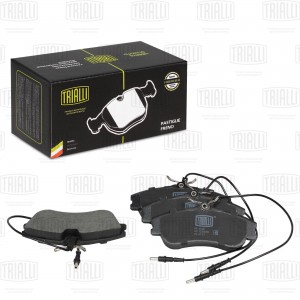 Колодки торм. Peugeot Partner (96-) диск. перед. (в компл. с 4-мя датчиками) (PF PF 4196 TRIALLI