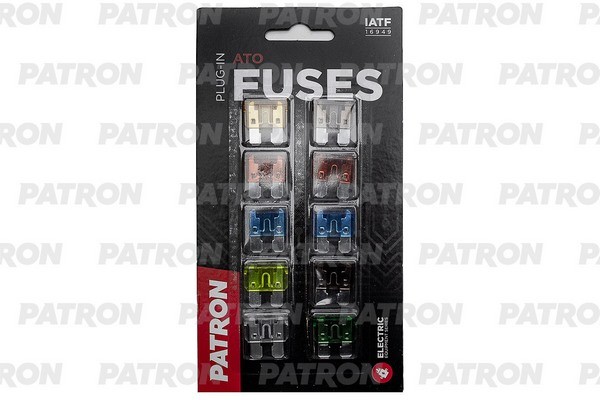 Комплект предохранителей ATC PLUG-IN FUSES (5Ax1 7.5Ax2 10Ax2 15Ax2 20Ax1 25Ax1  PFS002 PATRON