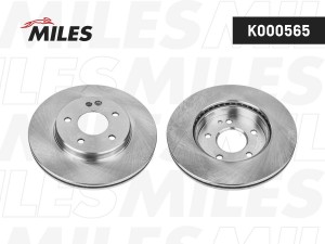 Диск тормозной передний D284мм. MERCEDES W202 1.8-3.0 93-01 (TRW DF2656) K000565 K000565 MILES