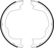 Колодки барабанные JEEP Grand Cherokee 3.0 11- BS52005 BS52005 SB NAGAMOCHI