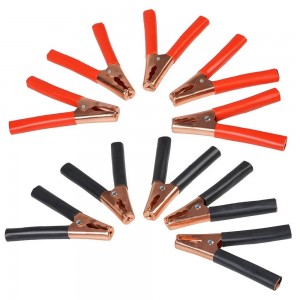 Зажим АКБ AIRLINE 14,5х11 см 10 шт. для пусковых проводов М, 300А SA300P10 AIRLINE