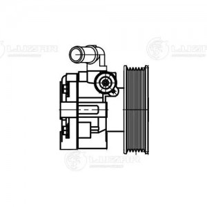 CHEVROLET CRUZE (2009>) F16D3 LPS 0505 LUZAR