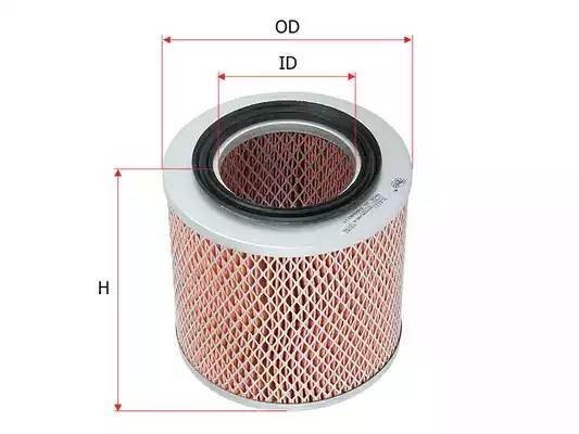 Фильтр воздушный TOYOTA TOWNACE 82-93, LITEACE 85-93 A1117 A1117 SAKURA