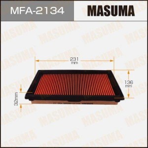 фильтр воздушный! \ Nissan Note/Micra/Tiida 1.6/1.8/Qashqai 1.5DCi 05> MFA2134 MASUMA