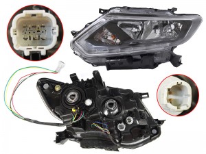 Фара NISSAN X-TRAIL 14-17 LH галоген, ДХО, с электрокорректором ST1151136LMLDM2 ST1151136LMLDM2 SAT