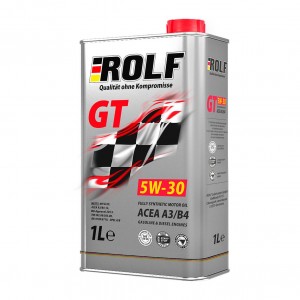 Масло моторное ROLF GT A3/B4 5W30 синт.1л 322619 ROLF