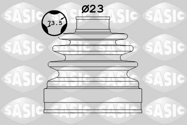 Пыльник ШРУСа 1906129 1906129 SASIC