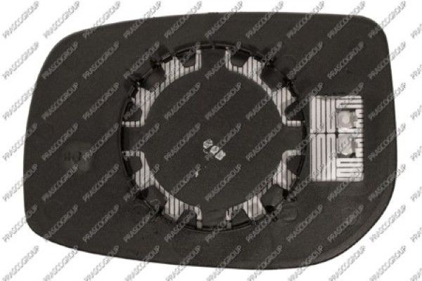 стекло зеркала правое! с кроншт. выпукл. с подогр.\ Toyota Auris 1.33-1.8i/1.4-2 TY3507513 PRASCO GROUP