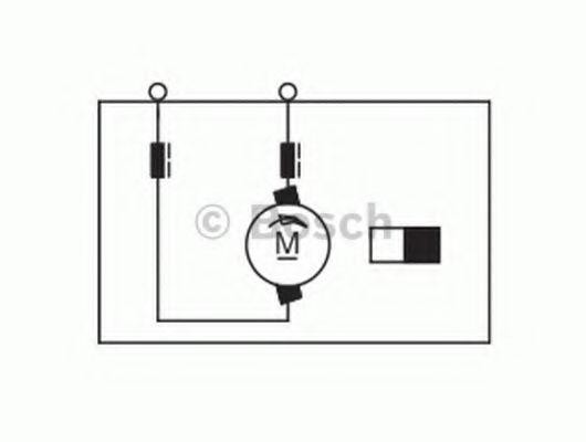Мотор отопителя RVI MAGNUM без крыльчаток BOSCH 0130111042 BOSCH