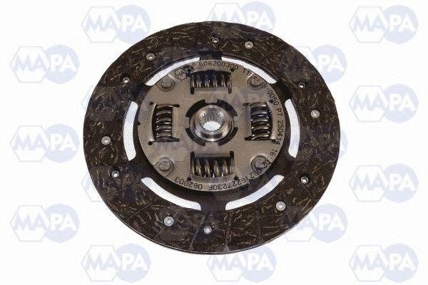 комплект сцепления! с подш Fiat Grande Punto/Idea, Lancia Musa/Ypsilon 1.4 05> 008200200 MA PA