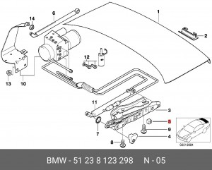 51 23 8 123 298 Буфер 51 23 8 123 298 BMW