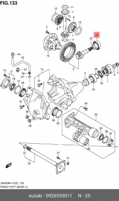 Подшипник,35х80х22,75 09265-35011 09265-35011 SUZUKI