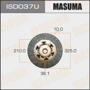 диск сцепления!\ Isuzu ISD037U MASUMA