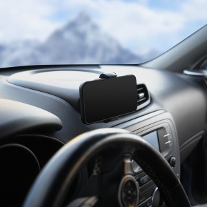 Держатель телефона на дефлектор черный AIRLINE AMS-U-20 AIRLINE