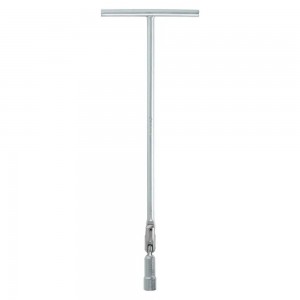 Ключ свечной Т-образный с карданом 14*350мм мет. рукоятка с резиновым фиксатором ATAC034 AIRLINE