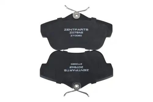 колодки тор. диск. зад. с антиск. пл.! (P61095)\ Peugeot Expert 1.6/2.0 07> Z07842 ZENTPARTS