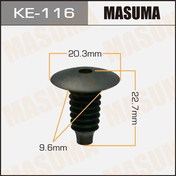 Пистон обивки универсальный MASUMA KE116 MASUMA