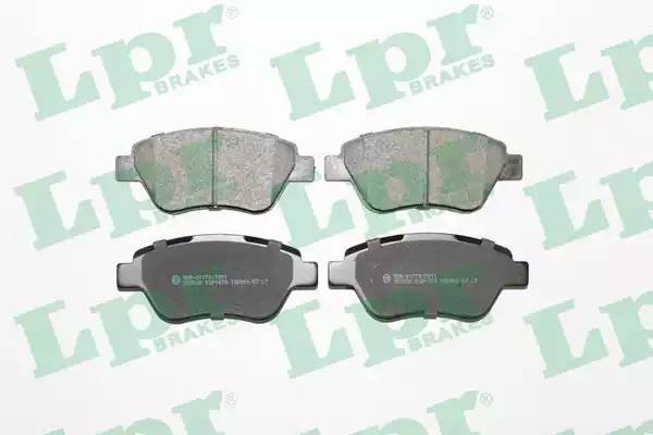 Колодки тормозные дисковые 05P1878 05P1878 LPR