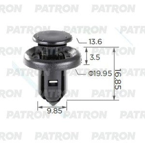Пистон обивки универсальный HONDA PATRON P370105A PATRON