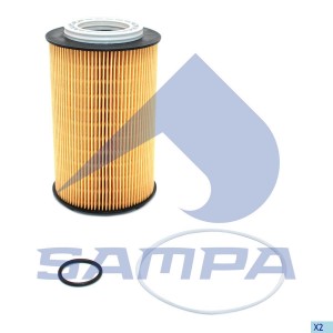 Фильтр масляный КПП MAN TGS,TGX (элемент) SAMPA 025.144 SAMPA
