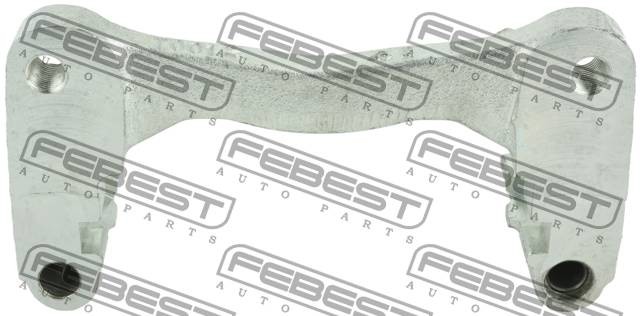 Скоба суппорта передн левая MITSUBISHI PAJERO IV 0477C-NA4WFL 0477C-NA4WFL FEBEST