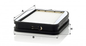 Фильтр салонный CU18000-2 CU 18 000-2 MANN FILTER