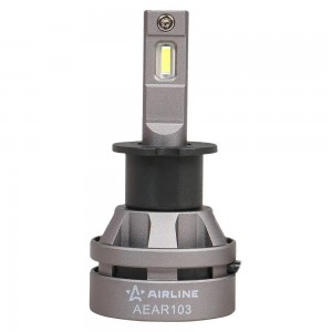 Лампa светодиодная H3 12/24В 28Вт 6500К Белая 5000Лм для рефлект./линз. PLUS 2шт AEAR103 AIRLINE