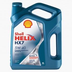 Масло моторное полусинтетическое Helix HX7 5W-40 4л (550046366) 550051497 (55005 550051497 SHELL