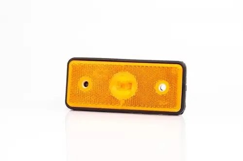 фонарь габаритный! жёлтого цвета, LED 110x45 с проводом 0,5м \ MD013ZLED FRISTOM