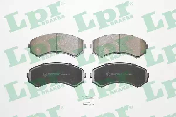 Комплект тормозных колодок 05P569 05P569 LPR