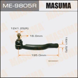 наконечник рулевой правый!\ Toyota RAV4 III 06-12/ RAV4 IV 12> ME-9805R MASUMA
