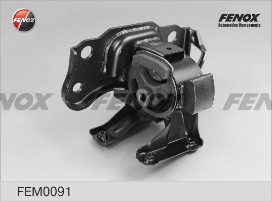 подушка ДВС левая!\ Toyota Auris ZZE150/NZE151 <06 FEM0091 FENOX