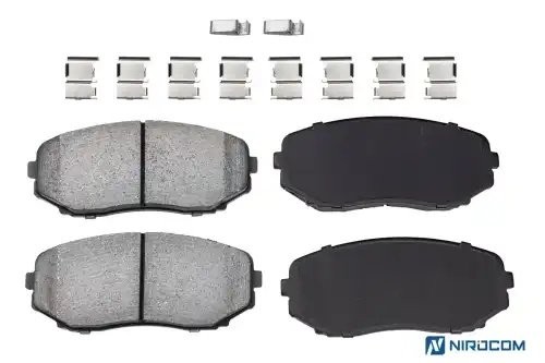 Колодки тормозные дисковые 17-1258 POWERSTOP