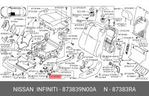 ФИЛЬТР 87383-9N00A NISSAN