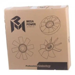 Вентилятор ЯМЗ-650.10 с вязкостной муфтой MEGAPOWER 130-12-040 MEGA POWER