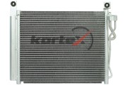 Радиатор кондиционера с ресивером  Kia Picanto (04-) (LRAC 0807) KRD2165 KRD2165 KORTEX