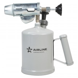 Лампа паяльная (горелка) бензиновая, 1,5L, серая (AGT-06) AGT-06 AIRLINE