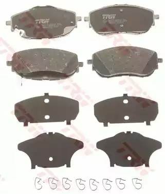 Колодки передние TOYOTA COROLLA (E18) 6/13- GDB3598 GDB3598 TRW