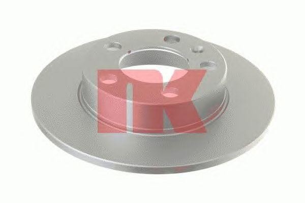 314761NK диск тормозной задний! с покрыт.\ Skoda Fabia I-III 99>/Octavia I 96>/R 314761 NK