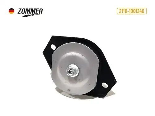 Подушка двигателя ВАЗ 2110, 2170 (левая) в сб. (короткая шпилька) 21101001240 ZOMMER
