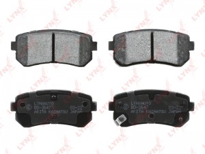 Колодки тормозные дисковые задние BD-3647 LYNXAUTO