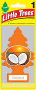 ароматизатор подвесной! картон ёлочка 'Кокос' (Coconut)\ U1P10317RUSS LITTLE TREES