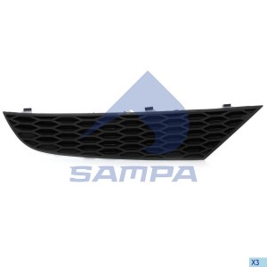 Накладка бампера MERCEDES переднего SAMPA 18100565 SAMPA