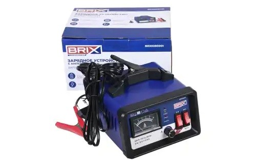устройство зарядное! 0-5А, 6В/12В, 80Вт, 220v BRX0280001 BRIX
